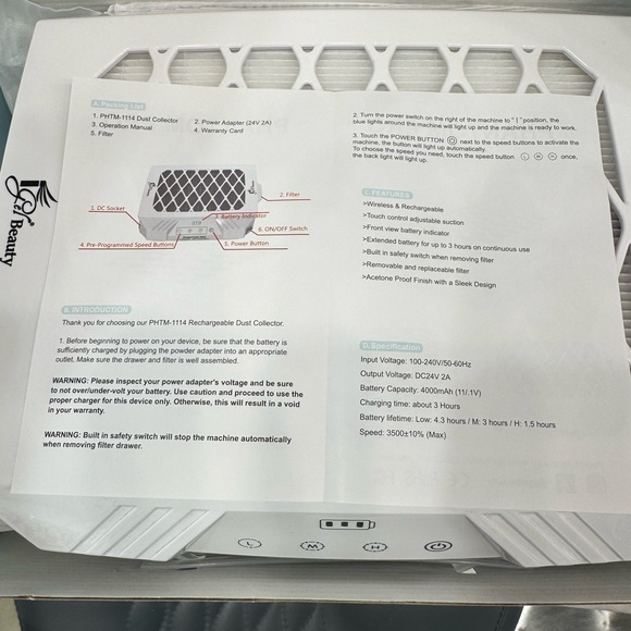 iGel Phantom Pro Dust Collector - Picture 6 of 7